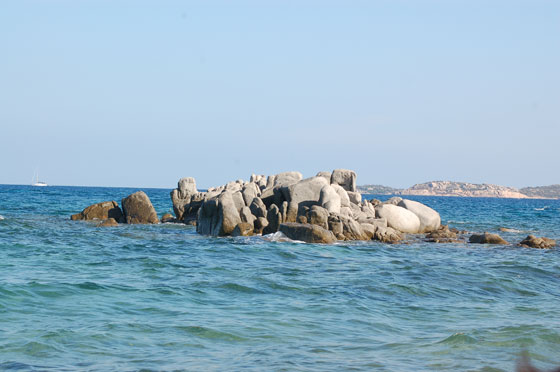 PLAGE DE CALALONGA - Da questa spiaggia si possono ammirare all'orizzonte Iles Lavezzi e Ile de Cavallo