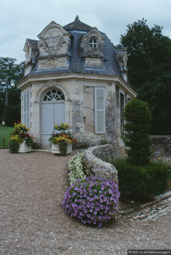 VALLE DELLA LOIRA - TURENNA - Chateau de Villandry - Un padiglione nei pressi delle serre