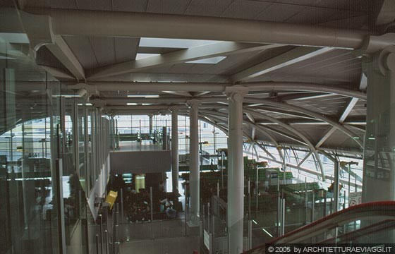 OSAKA - Struttura del Kansai International Airport Terminal