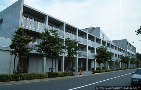 TOKYO SENGAWA - Appartamenti nei pressi del TAM progettati anch'essi da Tadao Ando Architect & Associates