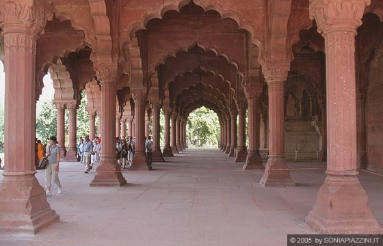 DELHI - Un giorno a Delhi - Red Fort: Diwan-i-Am