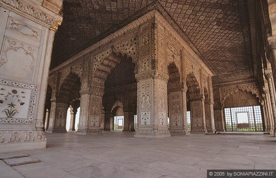 OLD DELHI - Red Fort: Sala delle Udienze Private (Diwan-i-khas)