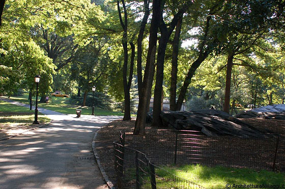MANHATTAN - Central Park, Frederick Law Olmsted Calvert Vaux