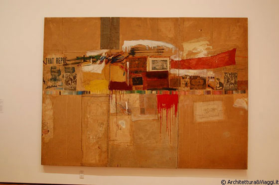 MIDTOWN MANHATTAN - MoMA: REBUS - Robert Rauschenberg (olio e collage su tela)