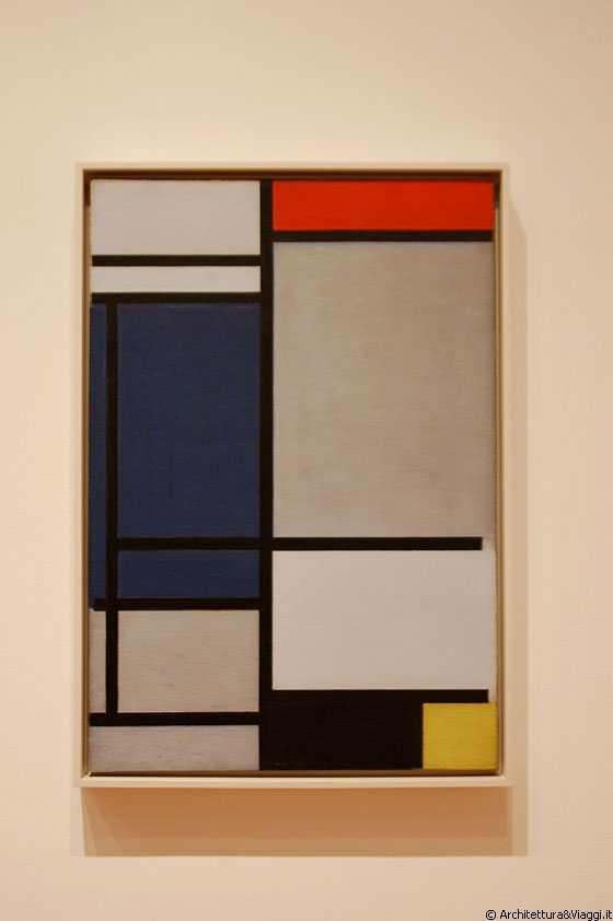 MIDTOWN MANHATTAN - Piet Mondrian al MoMA: Composition in Red, Blue, Black, Yellow and Gray, 1921