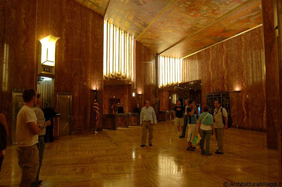MIDTOWN MANHATTAN - L'atrio interno del Chrysler Building