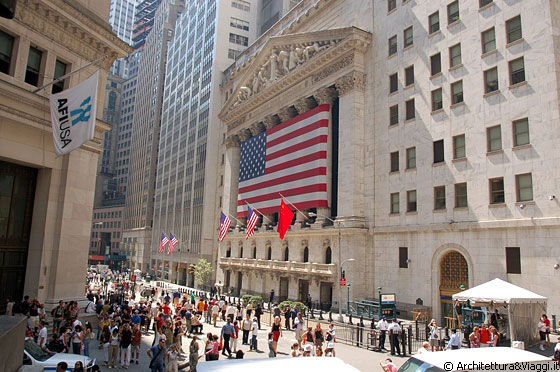 FINANCIAL DISTRICT - Wall Street - New York Stock Exchange, il cuore del capitalismo americano