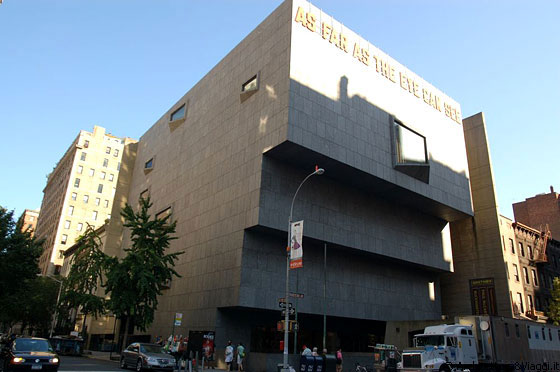 UPPER EAST SIDE - Whitney Museum of American Art - arch. Marcel Breur, 1966