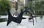 NYC - MoMA. Black Widow (1959), di Alexander Calder - Giardino delle sculture