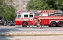 CENTRAL PARK SOUTH. A Manhattan è frequente imbattersi in squadre di pompieri, che dopo l'11 settembre sono i veri eroi della città