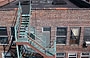 LOWER EAST SIDE. Dall'ultimo piano del New Museum of Contemporary Art New York vista sui tetti circostanti