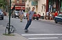 SOHO. Gare e giochi di skateboard su strada