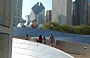 CHICAGO. Millennium Park - BP Bridge