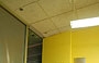 THE McCORMICK TRIBUNE CAMPUS CENTER. Giallo limone per questo ufficio di fronte alla sala computer