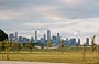 CHICAGO. Lo skyline della città visto dal lungolago a sud di Downtown