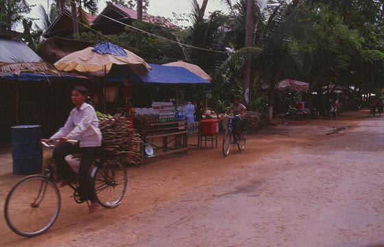 ANGKOR - La vita nei villaggi fuori Siem Reap sulla strada verso Banteay Srei e Kbal Spean