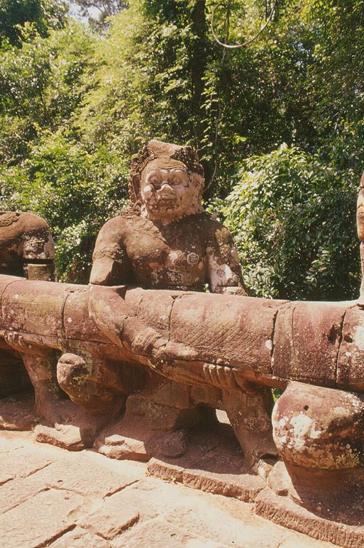 ANGKOR - Preah Khan - una figura della rappresentazione 