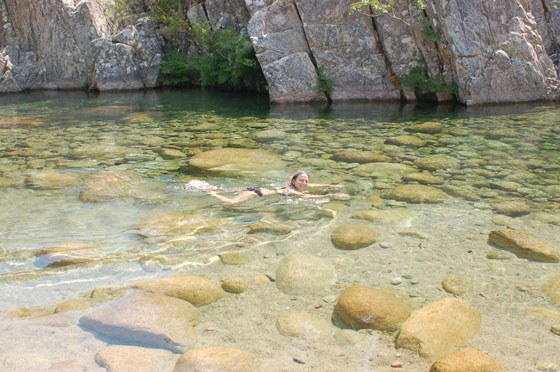 FIUME SOLENZARA - Bagno e relax nelle acque cristalline del fiume