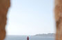 BONIFACIO. Il Faro de la Madonetta alla fine del Goulet de Bonifacio, segna l'inizio del mare aperto 