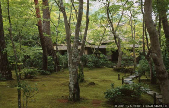 KYOTO - ARASHIYAMA - OKOCHI SANCHO - il giardino e la villa