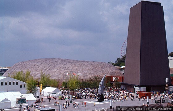 EXPO AICHI 2005 - Padiglione del Giappone Nagakute e la Torre della Terra