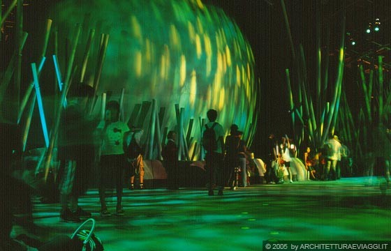 EXPO AICHI 2005 - L'interno del Padiglione del Giappone Nagakute 