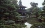KYOTO EST. GINKAKU-JI (nome attuale Jisho-ji), periodo Muromachi - giardino di passaggio con stagno