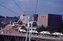 EXPO AICHI 2005. Vista generale dall'ovovia sui padiglioni Hitachi e Toyota e sul Global Loop