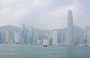 DA KOWLOON A WAN CHAI. Dallo Star Ferry diretto a Wan Chai vista sul Victoria Harbor