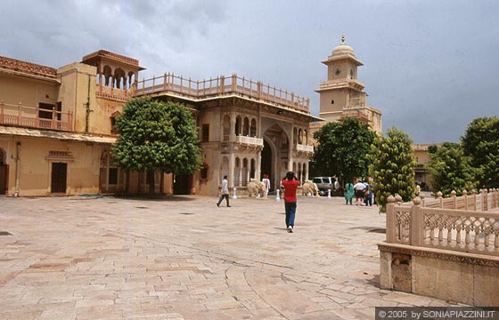 JAIPUR - City Palace - Diwan-i-Khas (Sala delle Udienze Private) 