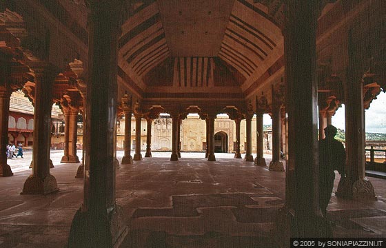 JAIPUR - Amber Fort - Sala delle udienze pubbliche (Diwan-i-Am)