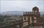 RAJASTHAN ORIENTALE. Dalla terrazza sul tetto del Palazzo dei venti vista su Jaipur