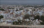 UDAIPUR. Dall'alto del City Palace vista sulla città bianca