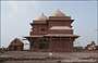 FATEHPUR SIKRI. Birbal Bhavan elegante edificio della città abbandonata