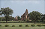 MADHYA PRADESH. Panoramica del sito in cui sono edificicati i templi del gruppo occidentale di Khajuraho