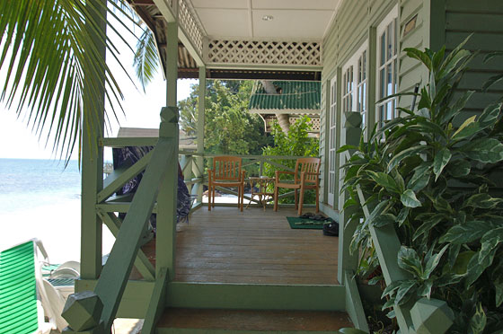 RAWA ISLAND - La gradevole veranda aperta del nostro chalet