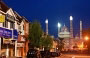 JERTEH. Un'immagine notturna della moschea cittadina