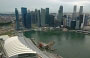 MARINA BAY . Dallo skypark sands vista a 360° sulla baia di Singapore