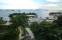 SENTOSA ISLAND. Dal tetto del Siloso Beach Resort vista sulla vicina Siloso Beach