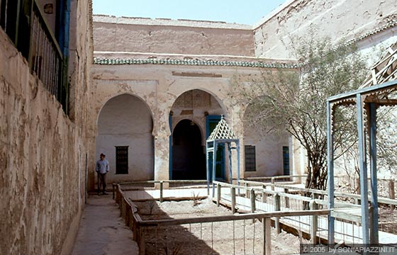RISSANI - L'interno di una kasbah del 