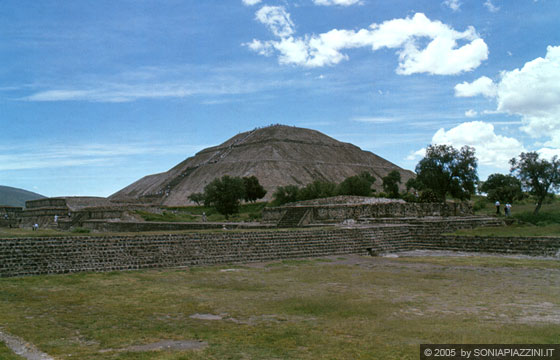 CENTRO CERIMONIALE DI TEOTIHUACAN - Piramide del Sole