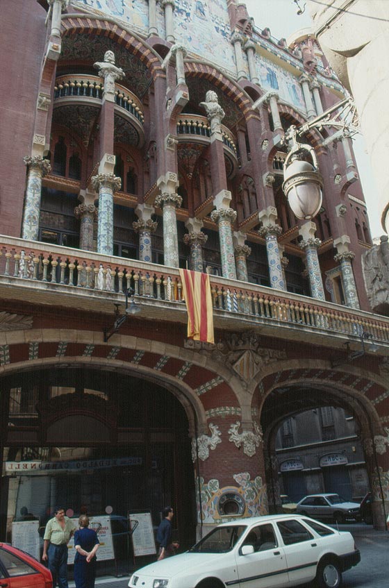 BARCELLONA - Palau de la Musica Catalana