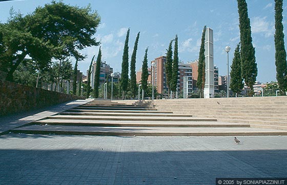 BARCELLONA - Parco del Clot - vista d'insieme