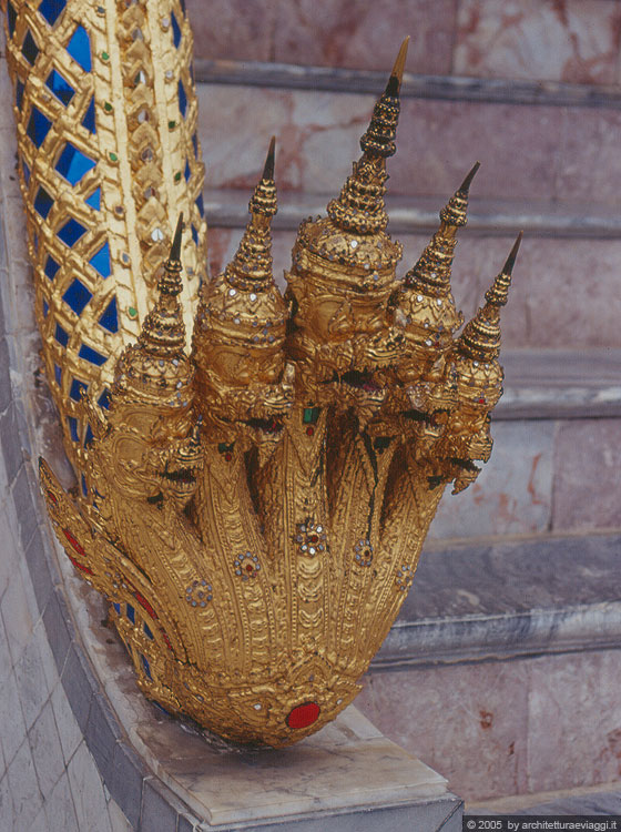 BANGKOK - Gran Palazzo e Wat Phra Kaeo - particolare