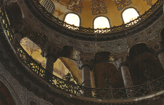 ISTANBUL - Santa Sofia - interno
