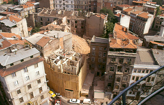 ISTANBUL - Quartiere Beyoglu - vista dalla Torre di Galata