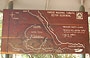 PARCO NAZIONALE DI CANAIMA. La mappa del parco indica che ci troviamo al mirador Salto Ucaima