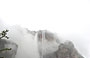 SALTO ANGEL. La cascata avvolta da nubi e da una fitta nebbia, si è concessa alla nostra vista solo per pochi minuti