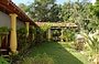 PUERTO COLOMBIA. Posada La Parchita - le stanze sono distribuite intorno ad un grazioso patio interno