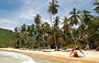 PLAYA GRANDE. Una distesa lunga circa mezzo chilometro ombreggiata da numerose palme da cocco